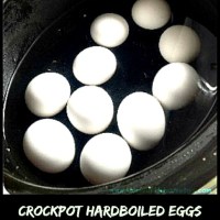 Crock Pot Hard Boiled Eggs