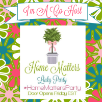 Home Matters Linky Party #61