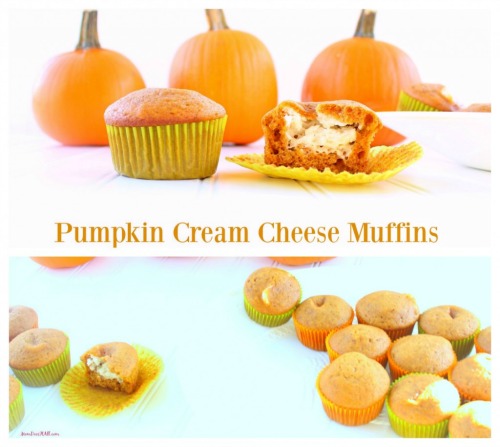 Pumpkin Cream Cheese Muffins