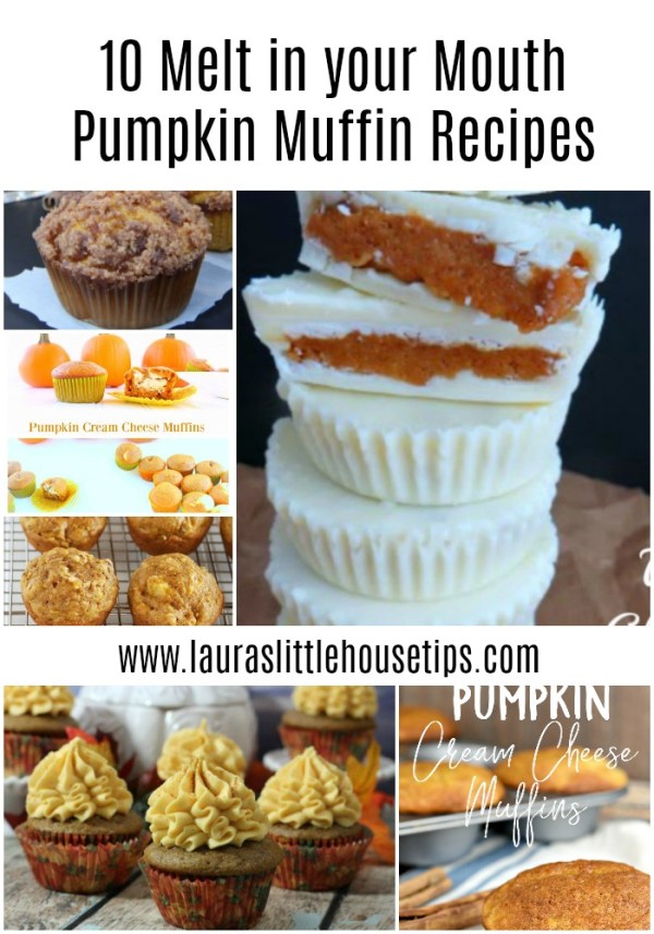 10 Melt in your Mouth Pumpkin Muffin Recipes